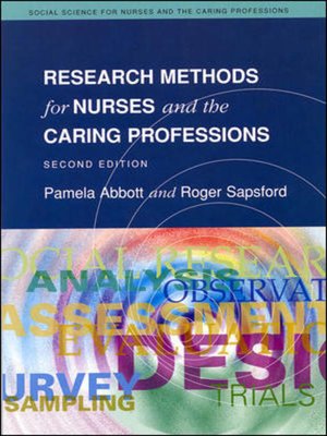cover image of Research Methods For Nurses and the Caring Professions